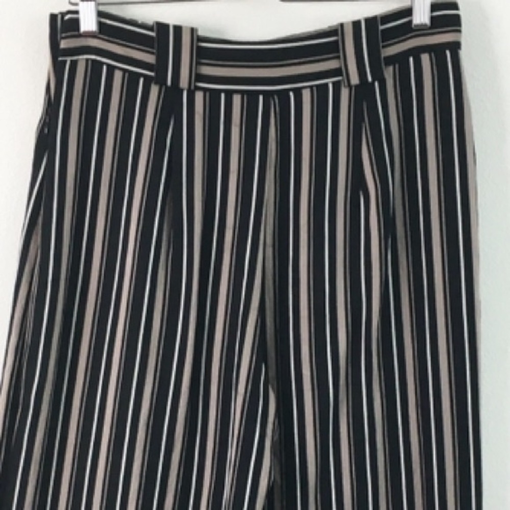 H&M | Wide Leg Vertical Stripe Pants - Picture 4 of 6